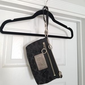 Authentic Coach Poppy Wristlet